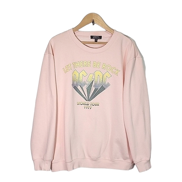 Vinyl Sweaters - Vinyl AC/DC sweatshirt size XL